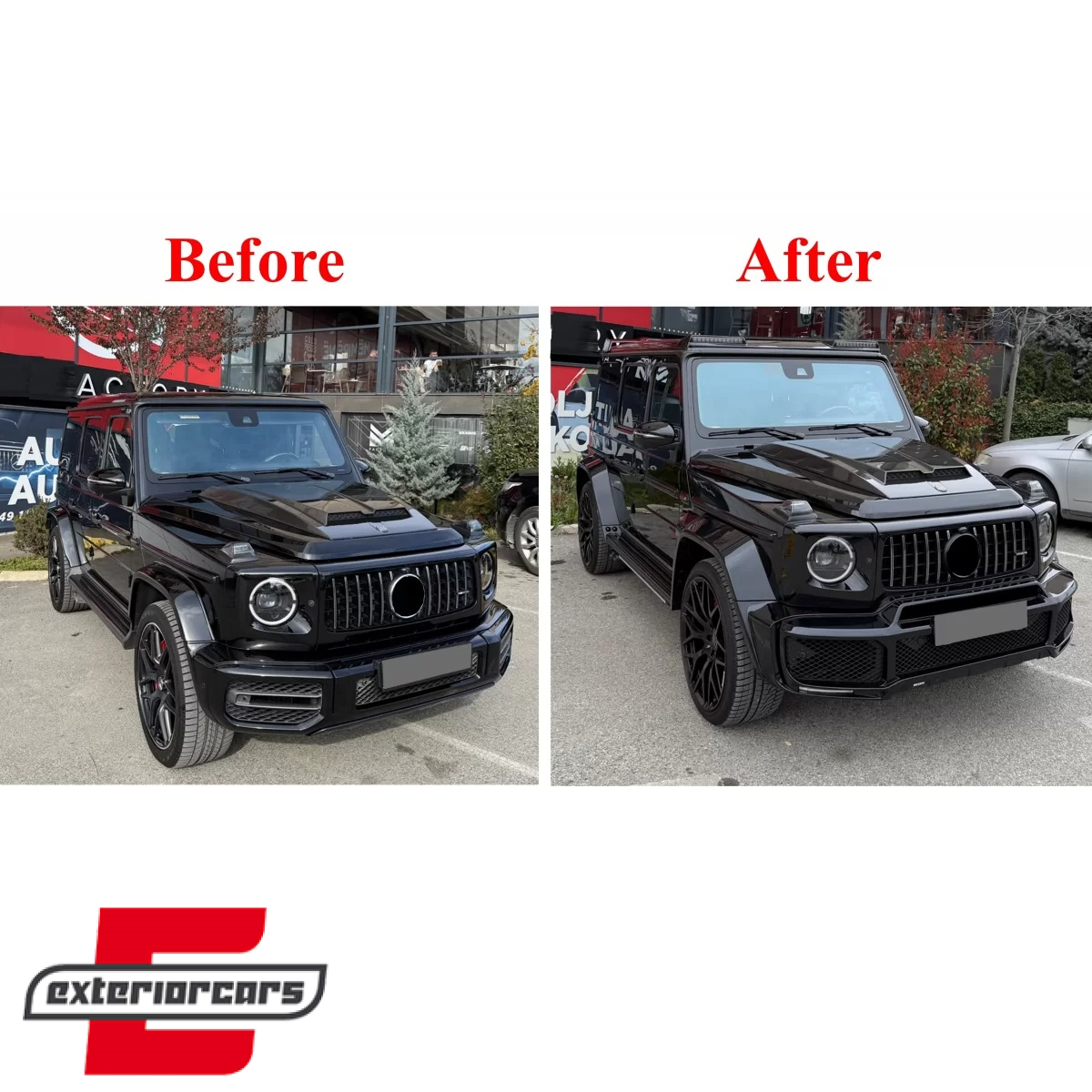 Bodykit G63 B-dizajn / Mercedes G-klasa W463 (2018-2023) - Slika 49