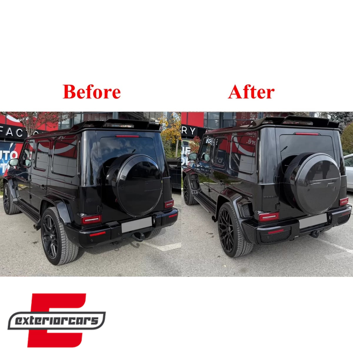 Bodykit G63 B-dizajn / Mercedes G-klasa W463 (2018-2023) - Slika 50