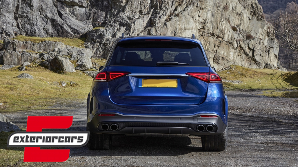 Difuzor zraka & nastavci auspuha GLE53 AMG dizajn Night paket / Mercedes GLE W167 SUV V167 Sport Line (2019-2023) - Slika 15