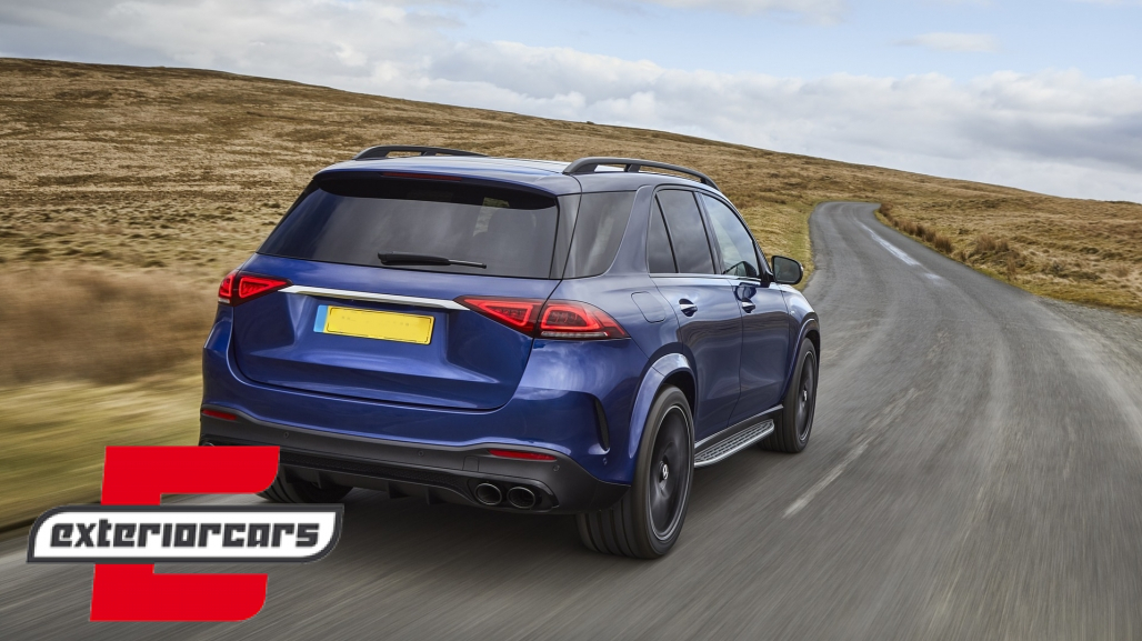 Difuzor zraka & nastavci auspuha GLE53 AMG dizajn Night paket / Mercedes GLE W167 SUV V167 Sport Line (2019-2023) - Slika 16