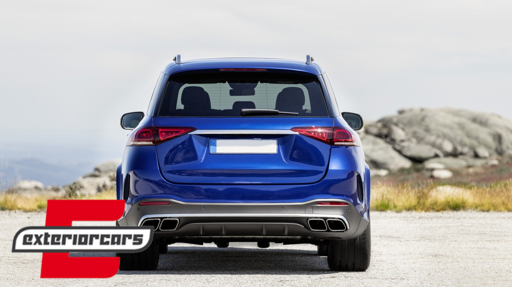 Difuzor zraka & nastavci auspuha GLE63 AMG dizajn / Mercedes GLE W167 SUV V167 Sport Line (2019-2023) - Slika 16