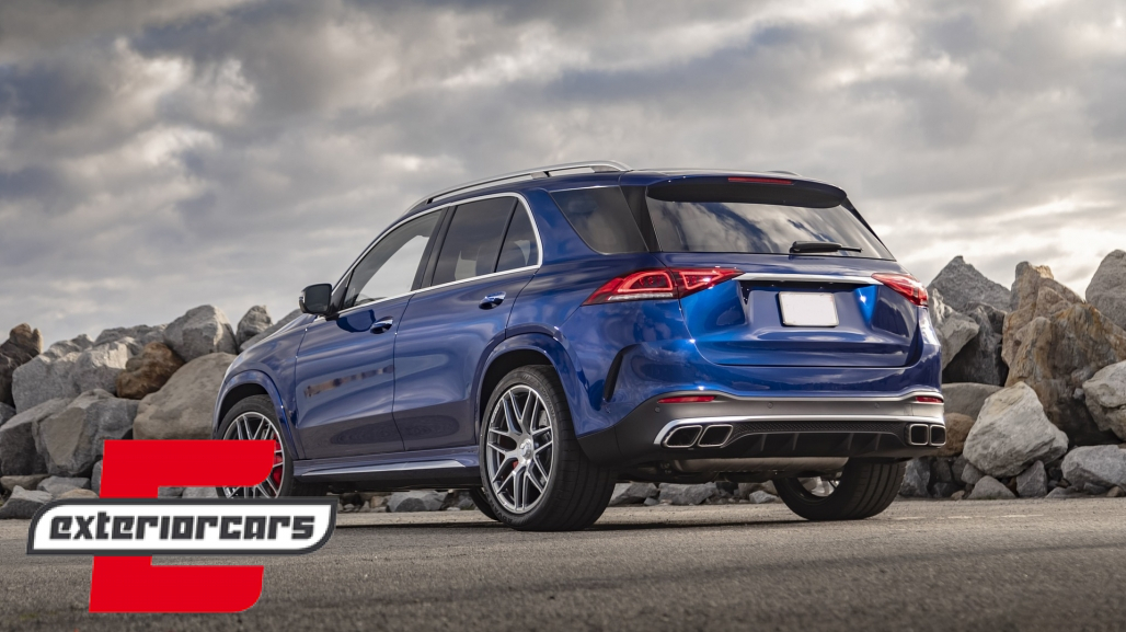 Difuzor zraka & nastavci auspuha GLE63 AMG dizajn / Mercedes GLE W167 SUV V167 Sport Line (2019-2023) - Slika 19