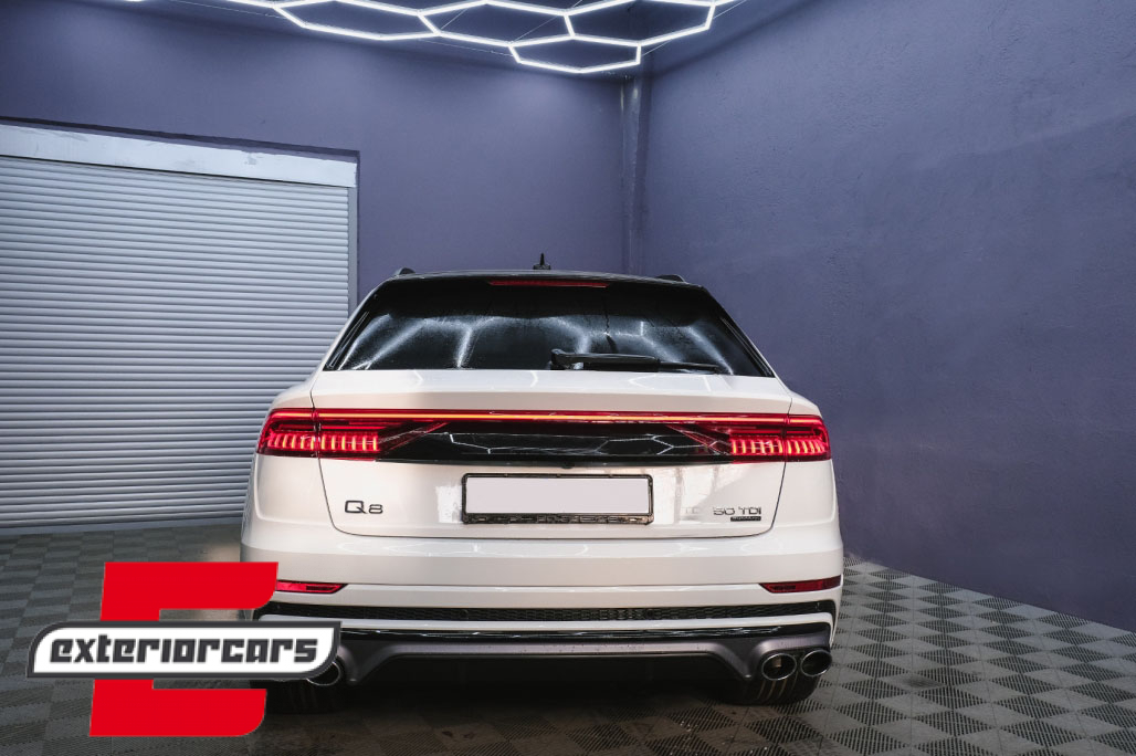 Difuzor zraka & nastavci auspuha SQ8 dizajn (chrome) / Audi Q8 S-Line (2018-) - Slika 15