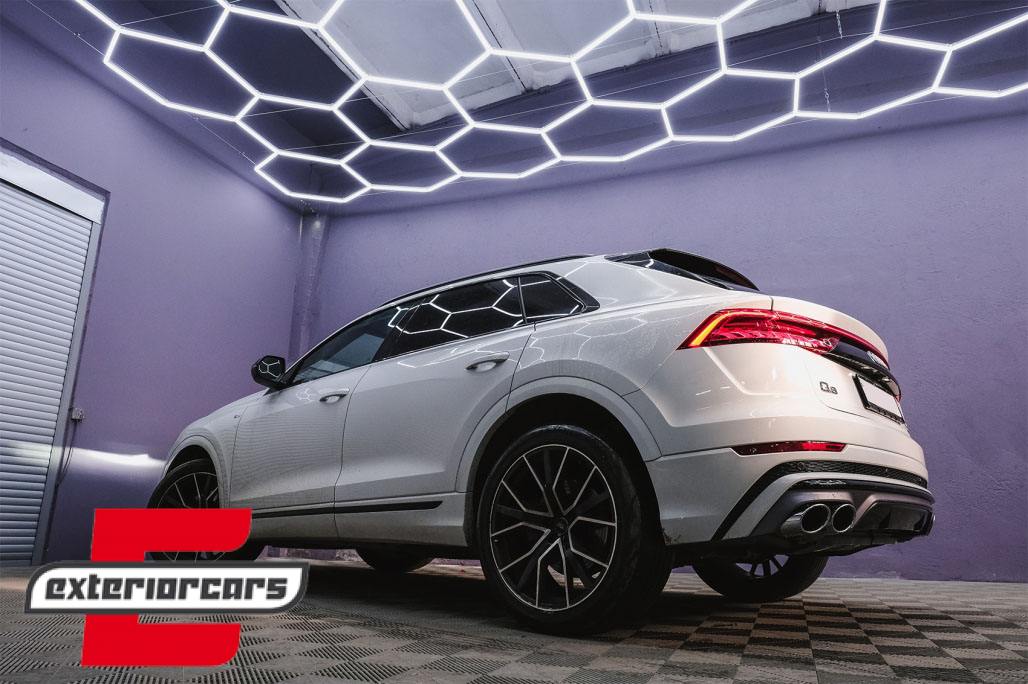 Difuzor zraka & nastavci auspuha SQ8 dizajn (chrome) / Audi Q8 S-Line (2018-) - Slika 20