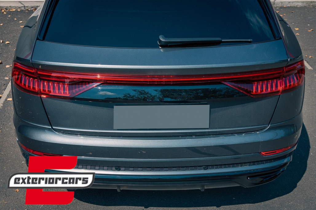 Difuzor zraka & nastavci auspuha SQ8 dizajn (chrome) / Audi Q8 S-Line (2018-) - Slika 24