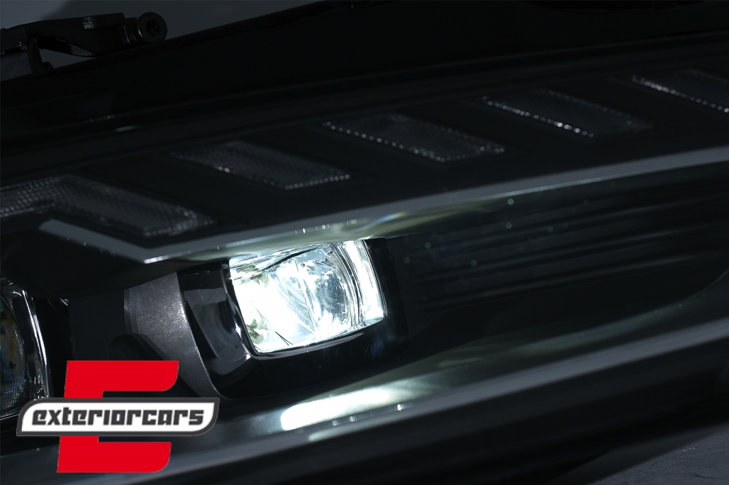 Full LED prednja svjetla SEQ žmigavci A4 B9.5 look / Audi A4 B8.5 Facelift (2012-2015) sa halogenim svjetlima - Slika 11