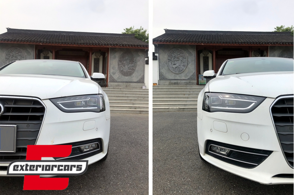 Full LED prednja svjetla SEQ žmigavci A4 B9.5 look / Audi A4 B8.5 Facelift (2012-2015) sa halogenim svjetlima - Slika 21