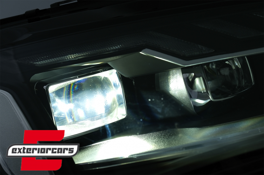Full LED prednja svjetla SEQ žmigavci A4 B9.5 look / Audi A4 B8.5 Facelift (2012-2015) sa halogenim svjetlima - Slika 8