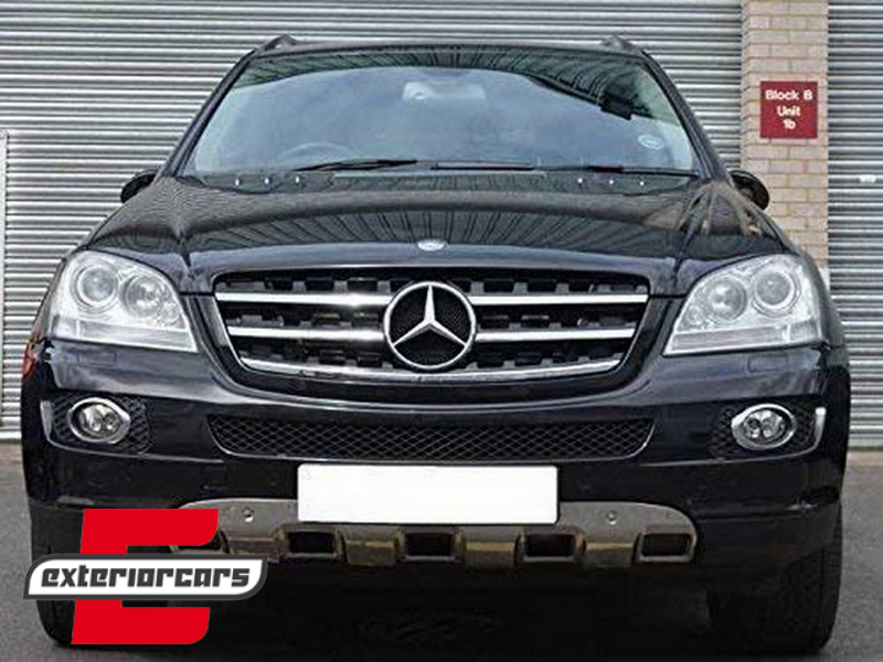 Prednja maska AMG dizajn (piano crna) / Mercedes ML M-klasa W164 (2005-2008) - Slika 6