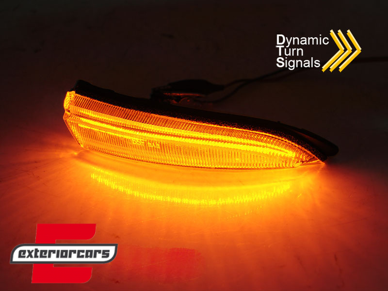 Žmigavci u retrovizoru LED SEQ (smoke) / Ford Fiesta Mk7 (2013-2016) - Slika 3