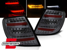 Full LED stražnja svjetla LedBar (smoke) / Mercedes C-klasa S204 karavan (2007-2010)