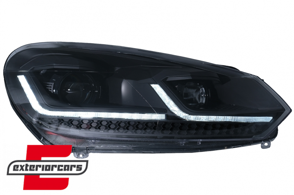 Prednja svjetla LED SEQ žmigavci G7.5 look / VW Golf 6 VI (2008-2013) - Slika 3