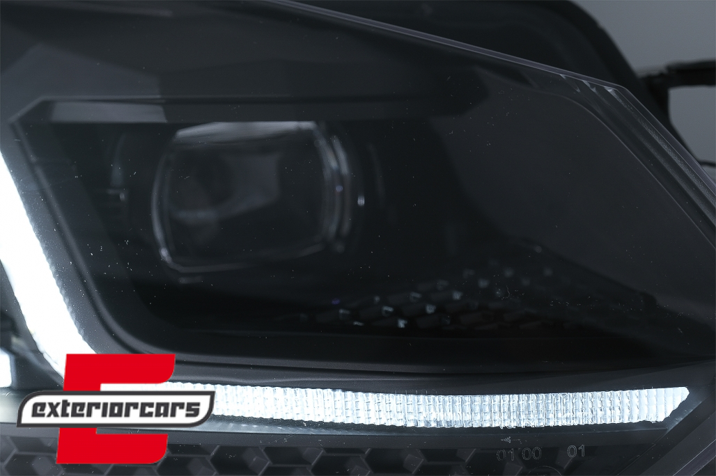 Prednja svjetla LED SEQ žmigavci G7.5 look / VW Golf 6 VI (2008-2013) - Slika 4