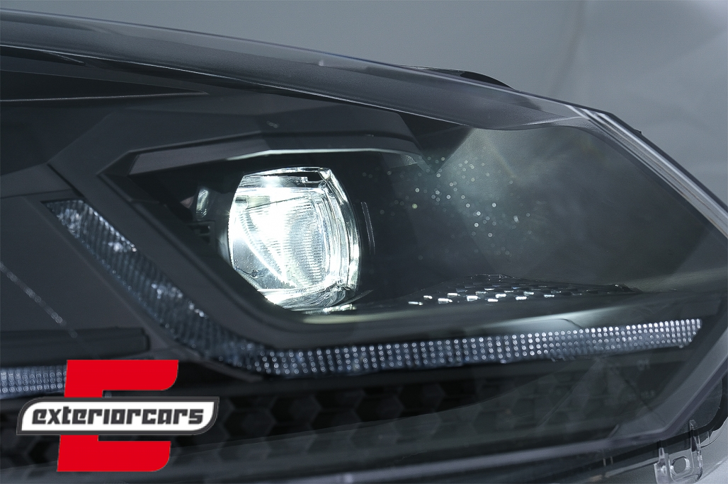 Prednja svjetla LED SEQ žmigavci G7.5 look / VW Golf 6 VI (2008-2013) - Slika 7