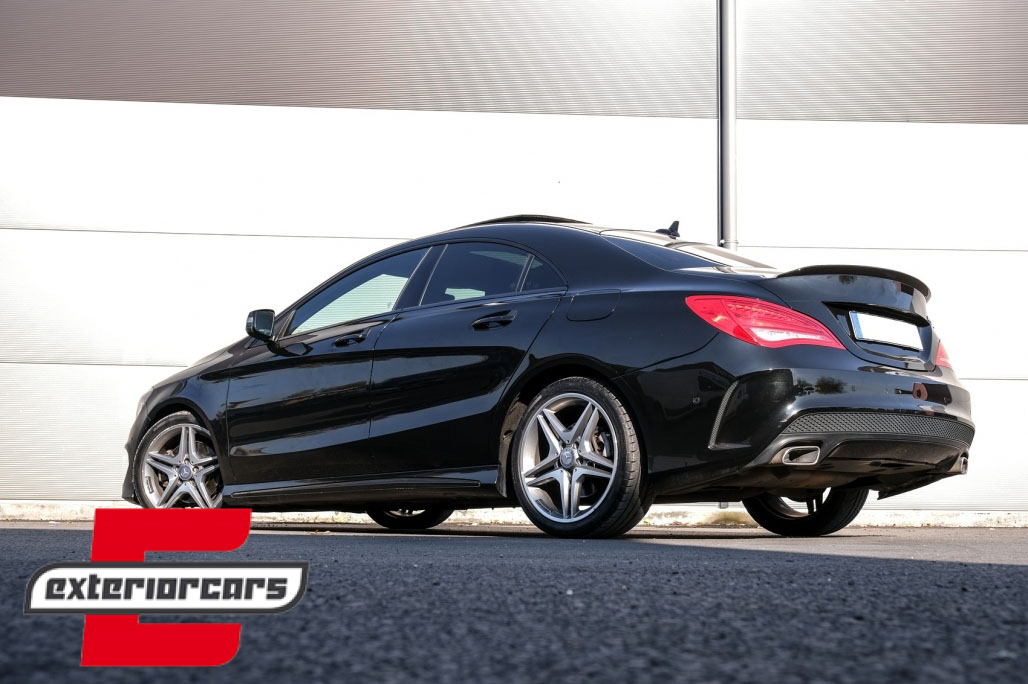 Lip bunkera AMG dizajn (mat crna) / Mercedes CLA C117 W117 (2013-2018) - Slika 9