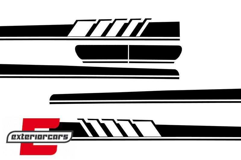 Naljepnice C63 AMG Edition 1 dizajn (mat crna) / MERCEDES C-klasa C205 Coupe A205 Cabrio (2014-) - Slika 5