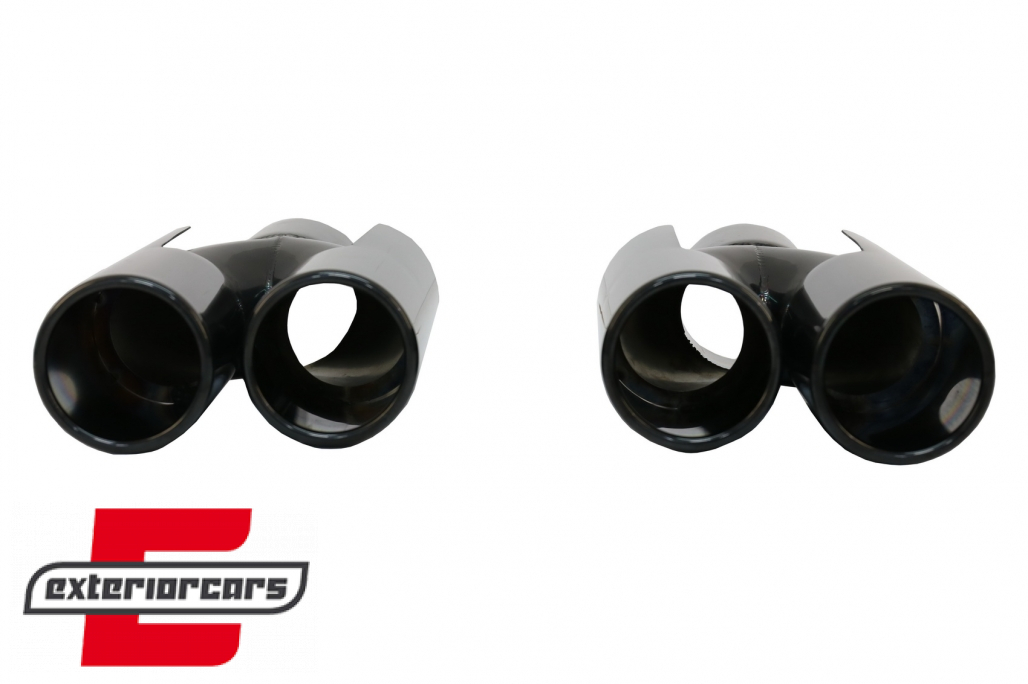 Nastavci auspuha Ac Schnitzer dizajn (crna) / BMW E60 E90 E92 E93 F10 F30 M3 M5 M6 - Slika 2
