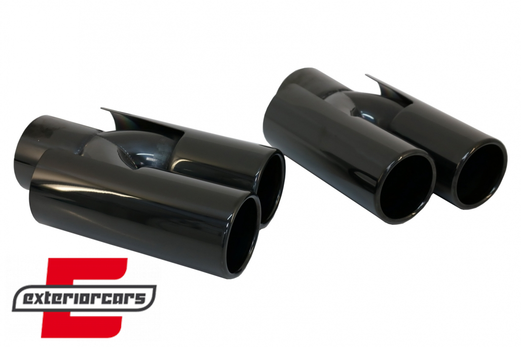 Nastavci auspuha Ac Schnitzer dizajn (crna) / BMW E60 E90 E92 E93 F10 F30 M3 M5 M6 - Slika 4