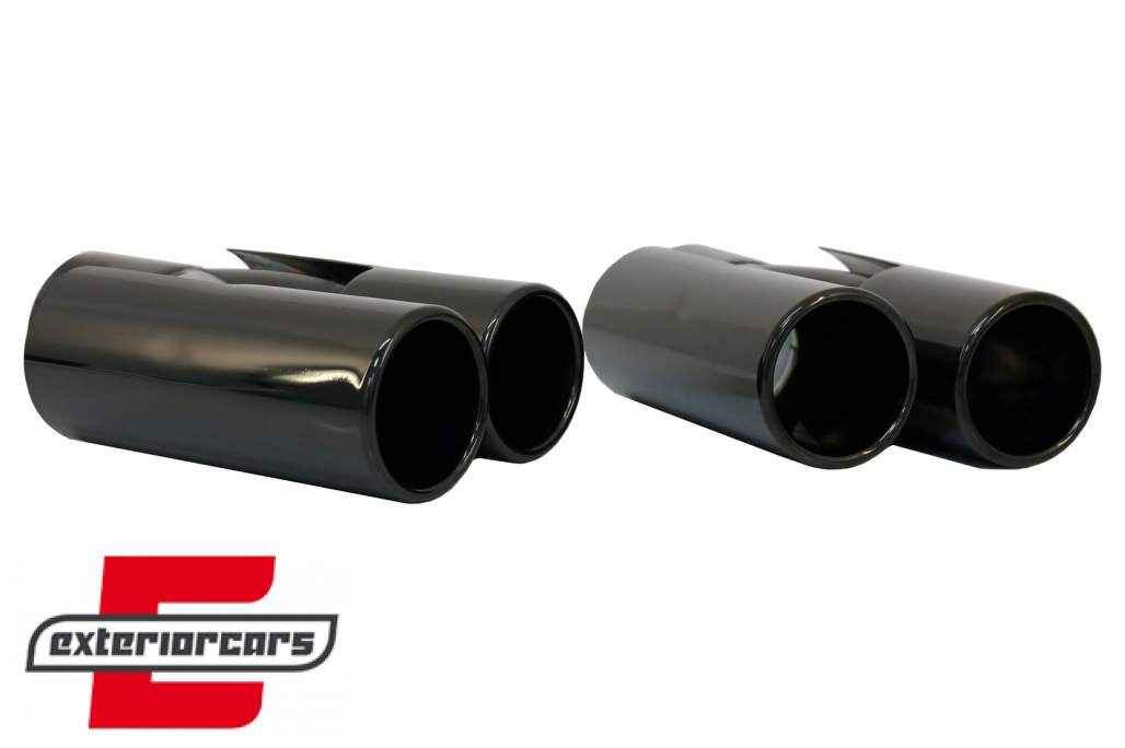Nastavci auspuha Ac Schnitzer dizajn (crna) / BMW E60 E90 E92 E93 F10 F30 M3 M5 M6 - Slika 5