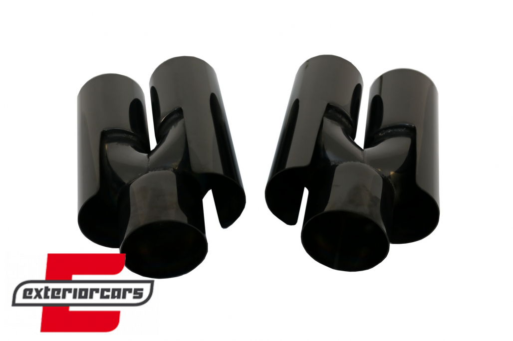 Nastavci auspuha Ac Schnitzer dizajn (crna) / BMW E60 E90 E92 E93 F10 F30 M3 M5 M6 - Slika 6