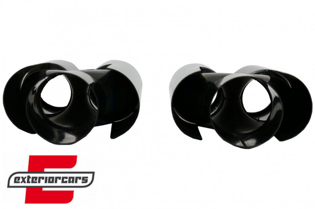 Nastavci auspuha Ac Schnitzer dizajn (crna) / BMW E60 E90 E92 E93 F10 F30 M3 M5 M6 - Slika 7