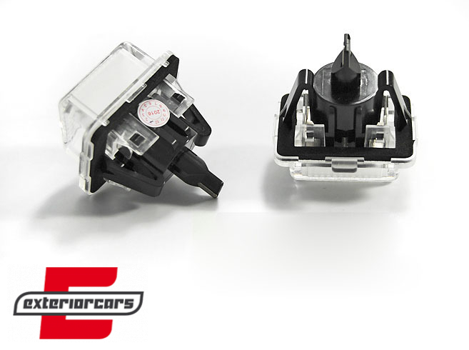 LED svjetla registarske tablice / Mercedes C klasa S204 W204 (2007-2011) E klasa S212 W212 C207 (2009-2013) CL klasa C216 (2006-2010) S klasa W221 (2005-2009) - Slika 4