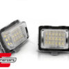 LED svjetla registarske tablice / Mercedes C klasa S204 W204 (2007-2011) E klasa S212 W212 C207 (2009-2013) CL klasa C216 (2006-2010) S klasa W221 (2005-2009) - Slika 2