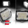 LED svjetla registarske tablice / Mercedes C klasa S204 W204 (2007-2011) E klasa S212 W212 C207 (2009-2013) CL klasa C216 (2006-2010) S klasa W221 (2005-2009)