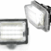 LED svjetla registarske tablice / Mercedes C klasa S204 W204 (2007-2011) E klasa S212 W212 C207 (2009-2013) CL klasa C216 (2006-2010) S klasa W221 (2005-2009) - Slika 5
