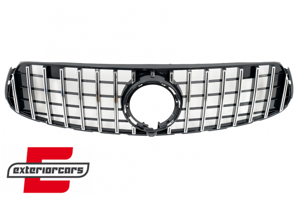 Prednja maska GT-R Panamericana dizajn (chrome) / Mercedes GLC X253 C253 Facelift (2020-2022) - Slika 3