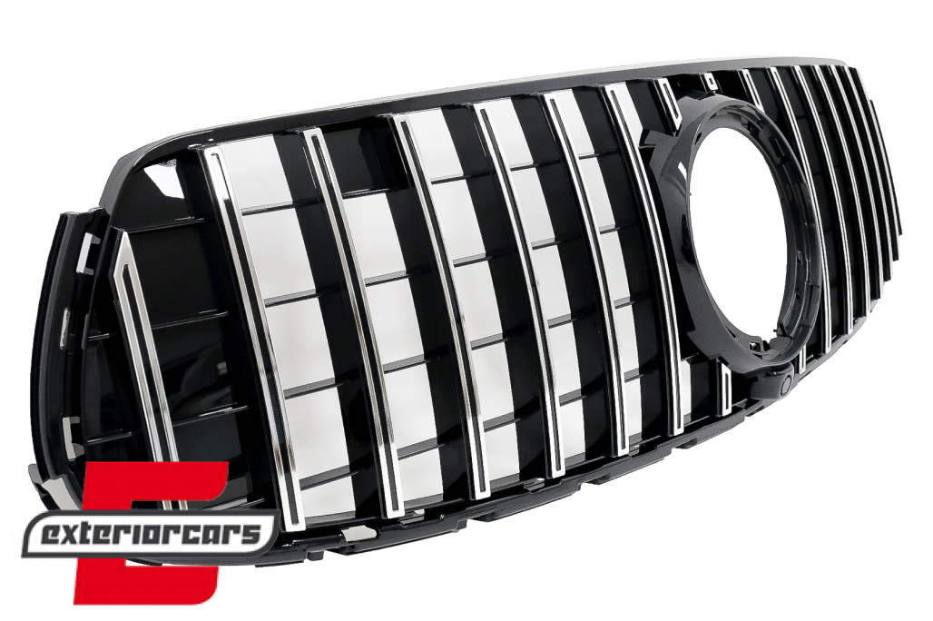 Prednja maska GT-R Panamericana dizajn (chrome) / Mercedes GLC X253 C253 Facelift (2020-2022) - Slika 6