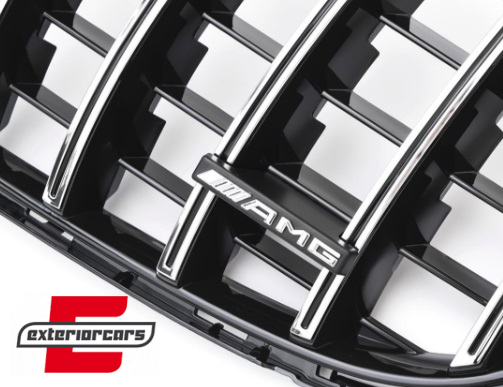 Prednja maska GT-R Panamericana dizajn (chrome) / Mercedes C-klasa C63 C63S W205 S205 A205 C205 (2014-2020) - Slika 2