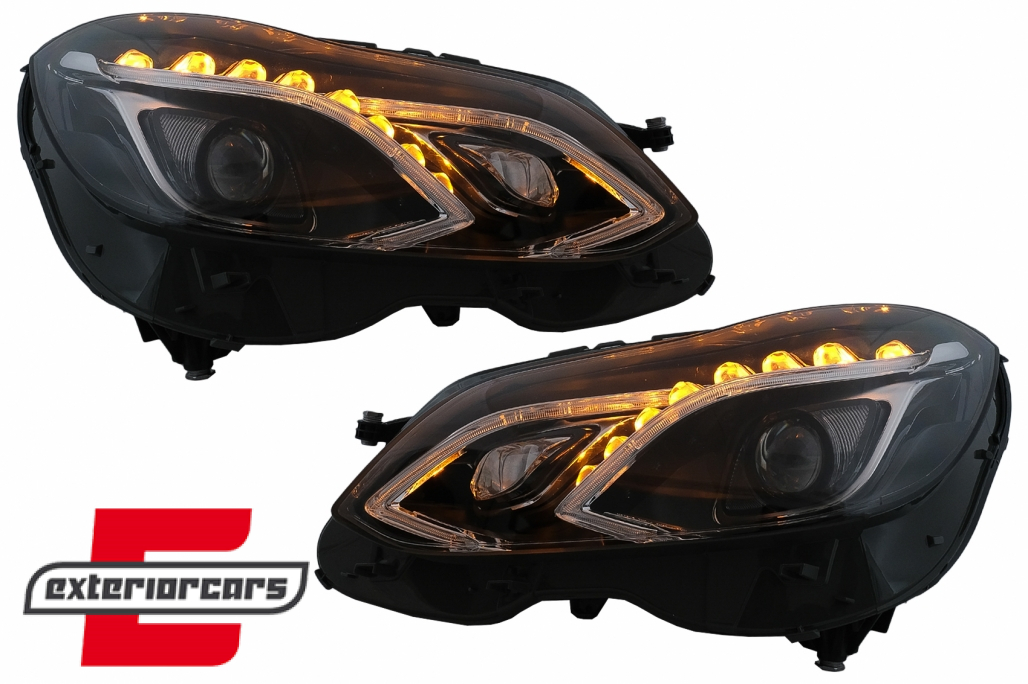 Full LED prednji farovi Facelift dizajn / Mercedes E-klasa W212 (2009-2012) - Slika 9
