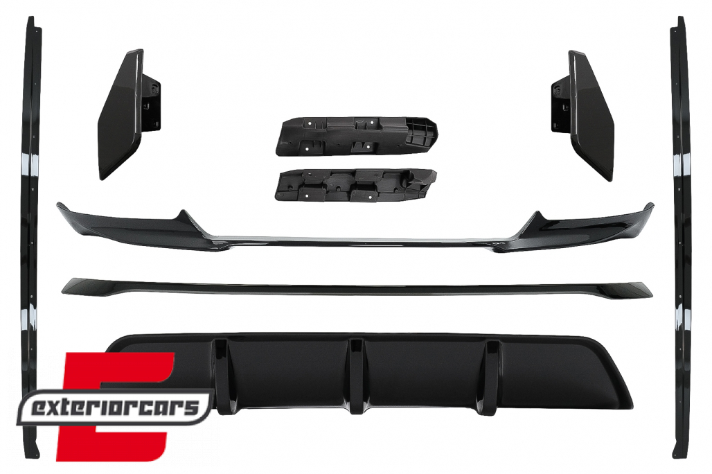 Bodykit AERO paket dizajn (piano crna) / BMW X6 F16 LCI (2015-2019)