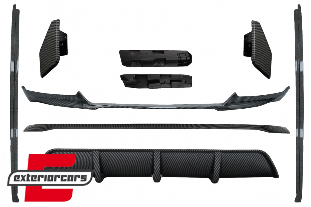 Bodykit AERO paket dizajn (Carbon look) / BMW X6 F16 LCI (2015-2019)