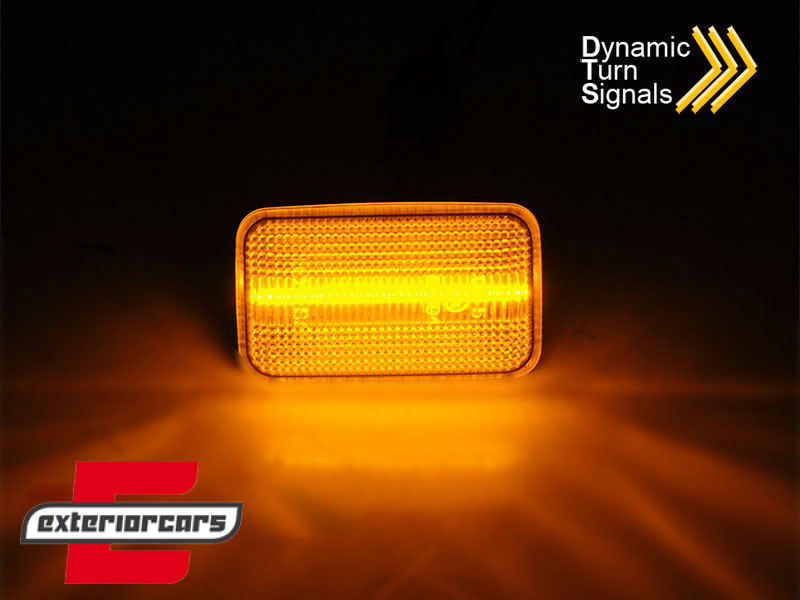 Bočni žmigavci LED SEQ (smoke) / VW Golf 1 (1974-1983) Golf 2 Jetta (1983-1991) Corrado (1988-1995) - Slika 2
