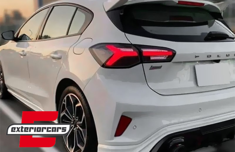 Full LED stražnja svjetla SEQ žmigavci (crvena/kristal) / Ford Focus 4 Hatchback (2018-2021) - Slika 6