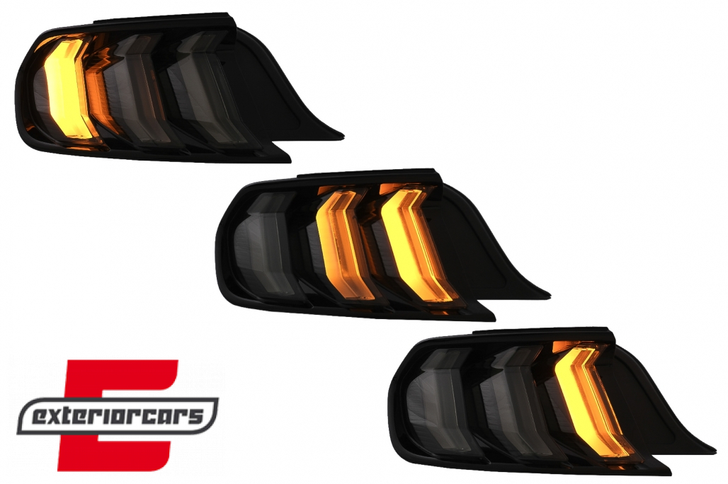 Full LED stražnja svjetla SEQ žmigavci (smoke) / Ford Mustang VI S550 (2015-2022) - Slika 9