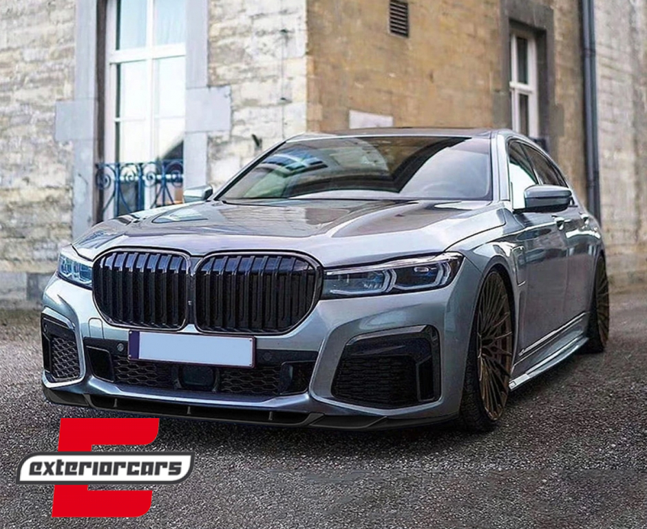 Prednji nastavak branika (piano crna) / BMW serije 7 G11 G12 LCI M Sport (02.2019-2022) - Slika 10