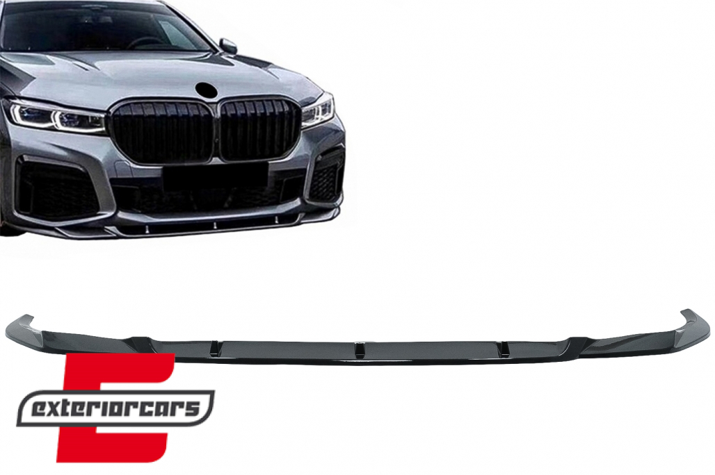 Prednji nastavak branika (piano crna) / BMW serije 7 G11 G12 LCI M Sport (02.2019-2022)