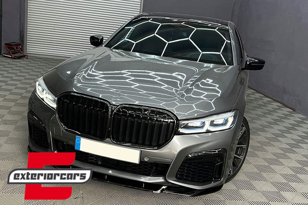 Prednji nastavak branika (piano crna) / BMW serije 7 G11 G12 LCI M Sport (02.2019-2022) - Slika 11