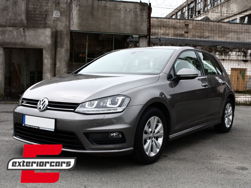 Bočne mrežice prednji branik R-line dizajn (piano crna) / VW Golf VII 7 (2013-2017) - Slika 9