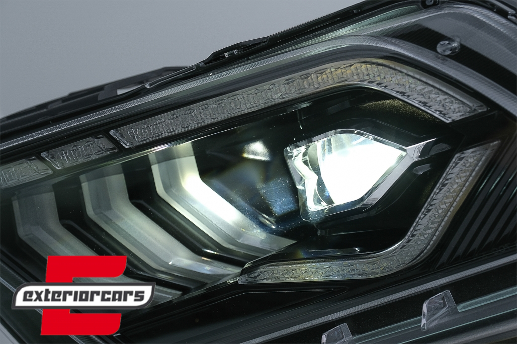 Full LED prednja svjetla SEQ žmigavci (crna) / Ford Mustang V (2010-2014) - Slika 18