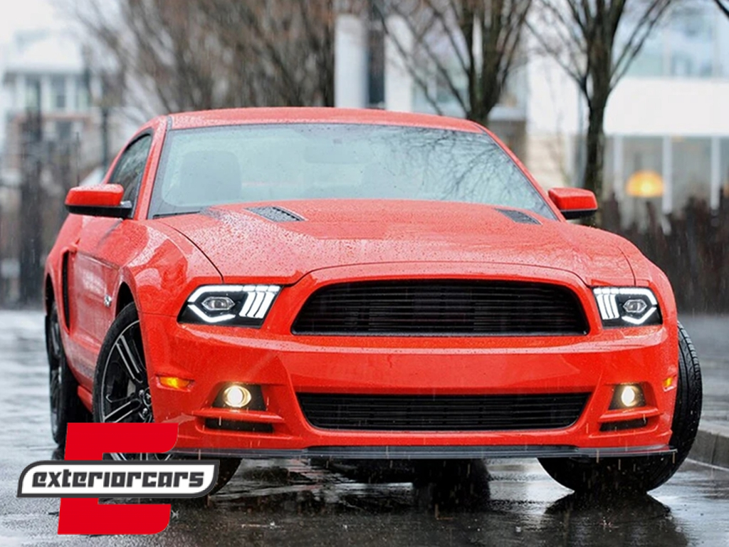 Full LED prednja svjetla SEQ žmigavci (crna) / Ford Mustang V (2010-2014) - Slika 29