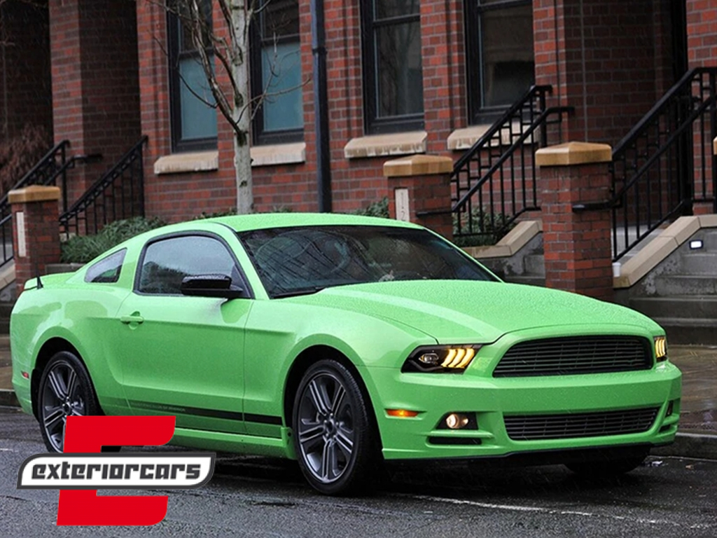Full LED prednja svjetla SEQ žmigavci (crna) / Ford Mustang V (2010-2014) - Slika 30