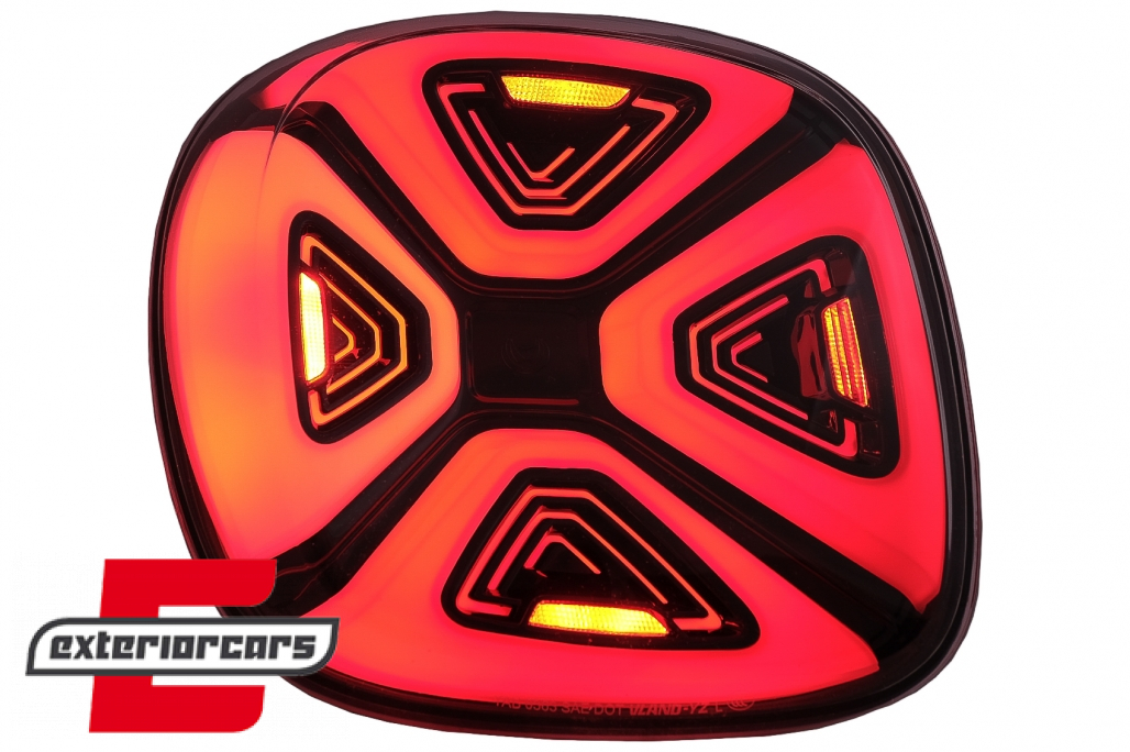 Full LED stražnja svjetla Dynamic Start-up (crvena/smoke) / Smart ForTwo C453 A453 ForFour W453 (2014-2019) - Slika 12