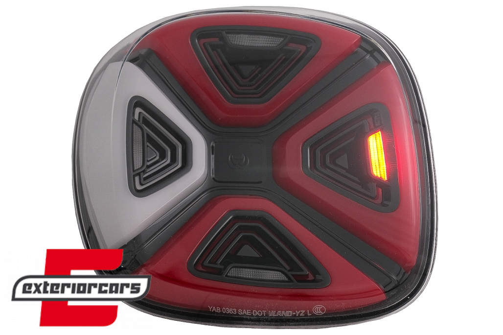 Full LED stražnja svjetla Dynamic Start-up (crvena/smoke) / Smart ForTwo C453 A453 ForFour W453 (2014-2019) - Slika 14