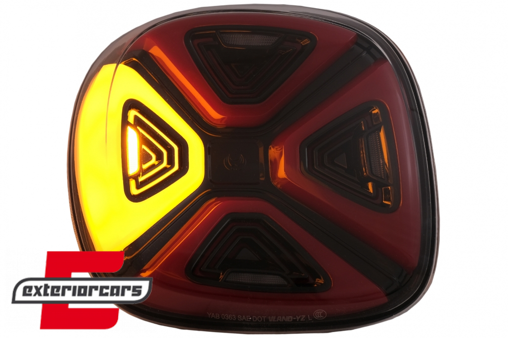 Full LED stražnja svjetla Dynamic Start-up (crvena/smoke) / Smart ForTwo C453 A453 ForFour W453 (2014-2019) - Slika 16