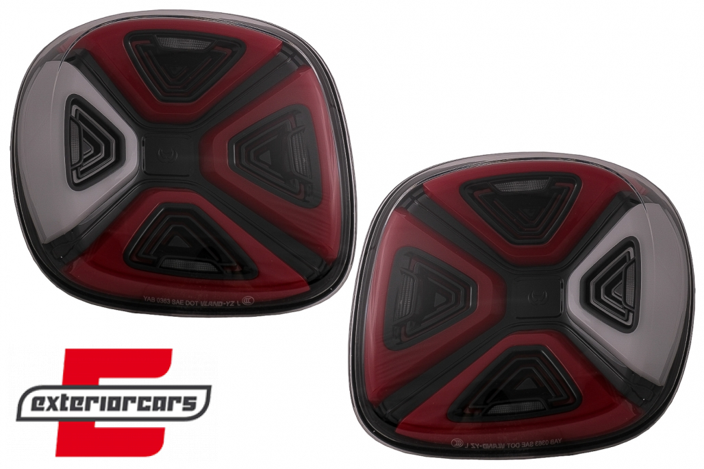 Full LED stražnja svjetla Dynamic Start-up (crvena/smoke) / Smart ForTwo C453 A453 ForFour W453 (2014-2019) - Slika 21