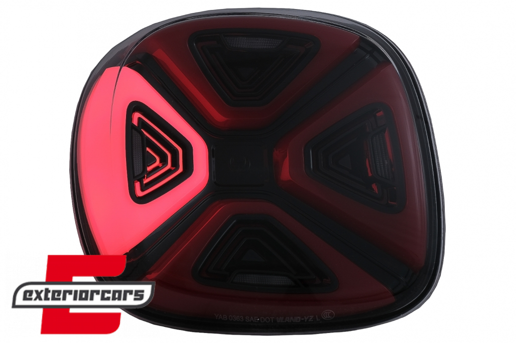 Full LED stražnja svjetla Dynamic Start-up (crvena/smoke) / Smart ForTwo C453 A453 ForFour W453 (2014-2019) - Slika 7